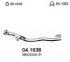 VW 3B0253301H Exhaust Pipe